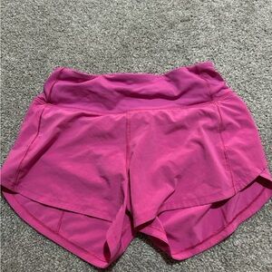 Size 2 Lululemon speed ups. 4 inch..